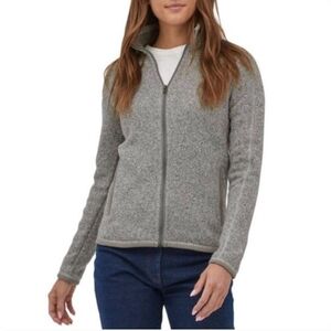 Patagonia Better Sweater Jacket in Birch White Grey Full Zip sz.XS